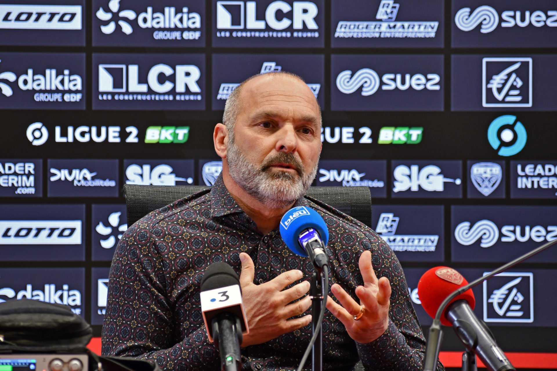 Pascal Dupraz Dfco Rodez Mes Joueurs Ne Sont Pas R Sign S Dfco