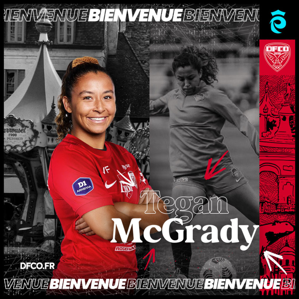 Tegan McGrady, nouvelle recrue du DFCO !