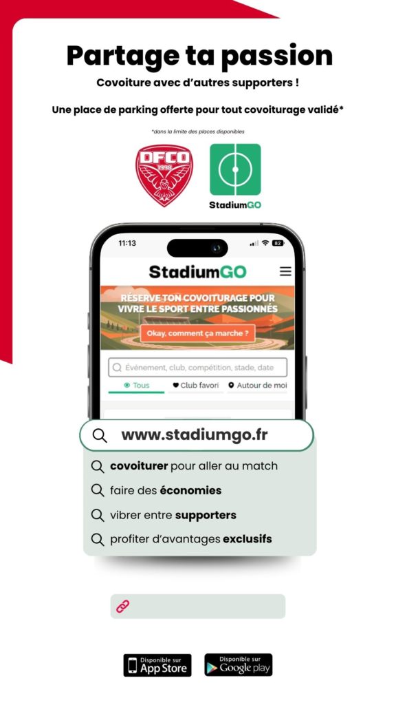 StadiumGo à Gaston-Gérard : 1, 2, 3 covoiturez !